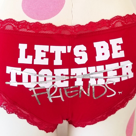 Victoria's Secret PINK Vintage Low Rise Hipster Cheeky Graphic Panty NWT - Picture 11 of 12